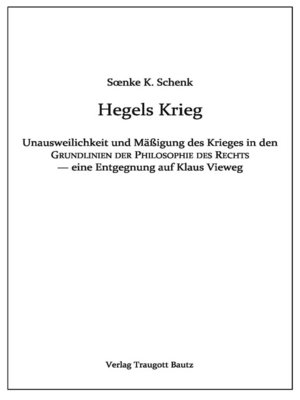 cover image of Hegels Krieg